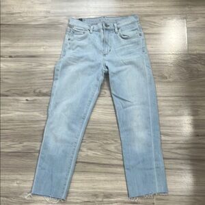 Citizens Of Humanity Blue Straight Leg Jeans Timeless Design